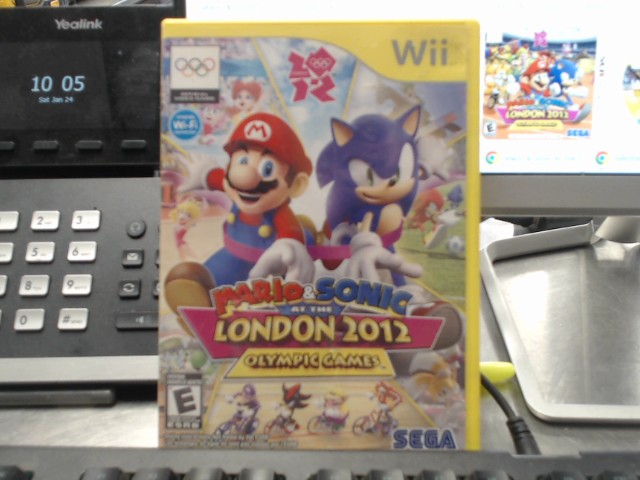 Mario & sonic london 2012 olympic games