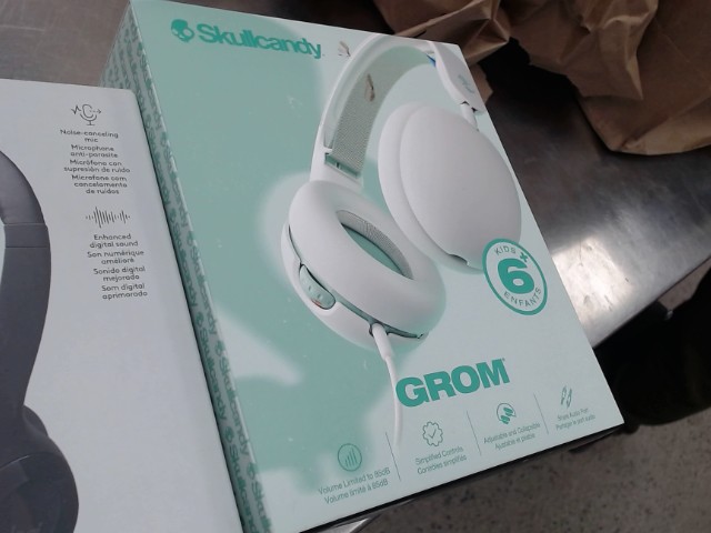 Skullcandy grom blanc