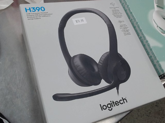 Logitech h390 usb noire