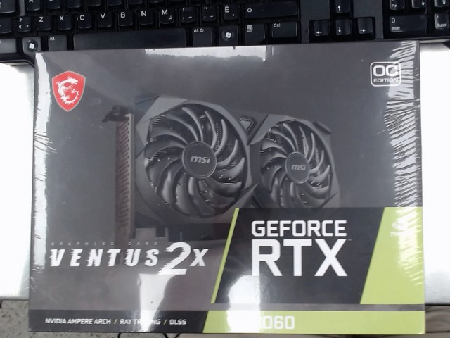 Msi ge force rtx 3060 new in box602-v397