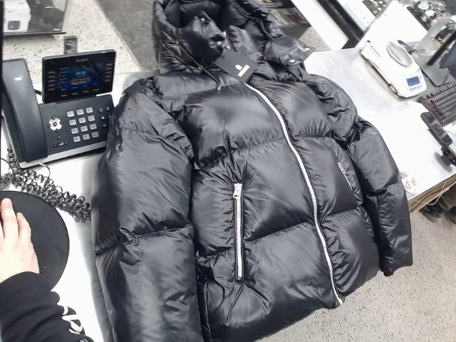 Kent-z lustrous down jacket with hood