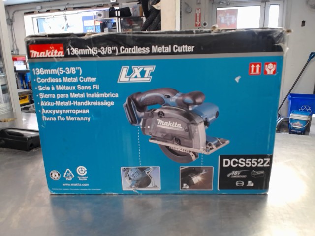 Scie metal avec batt of brand en boite