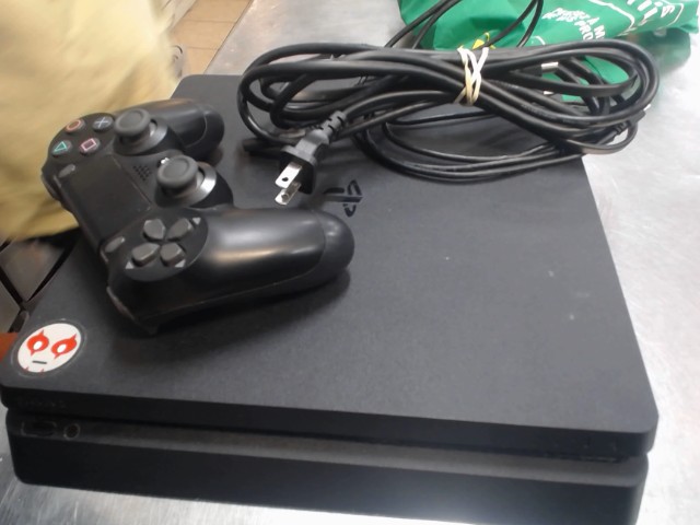 Ps4 slim 1to + man + fils