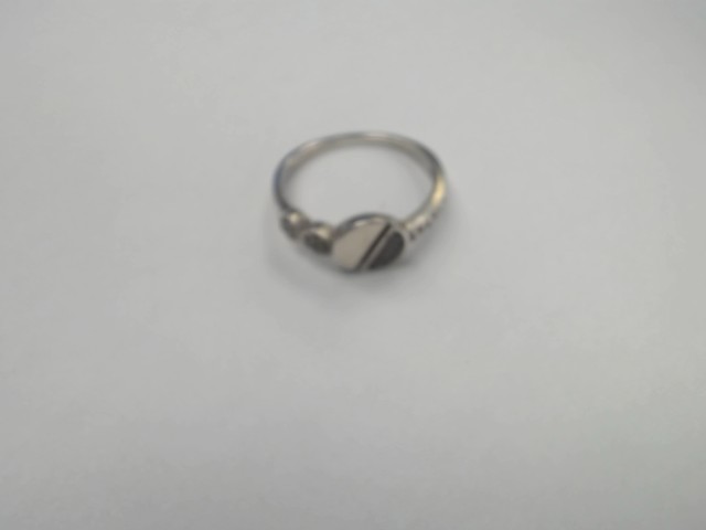 Bague argent avec ronde