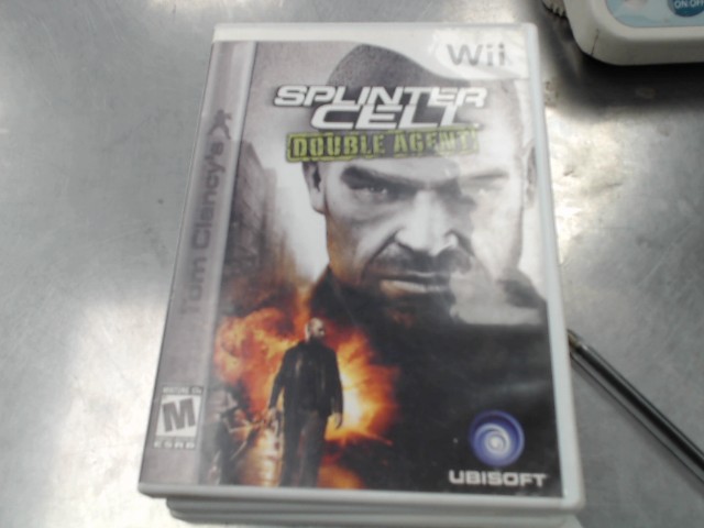 Splinter cell double agent wii