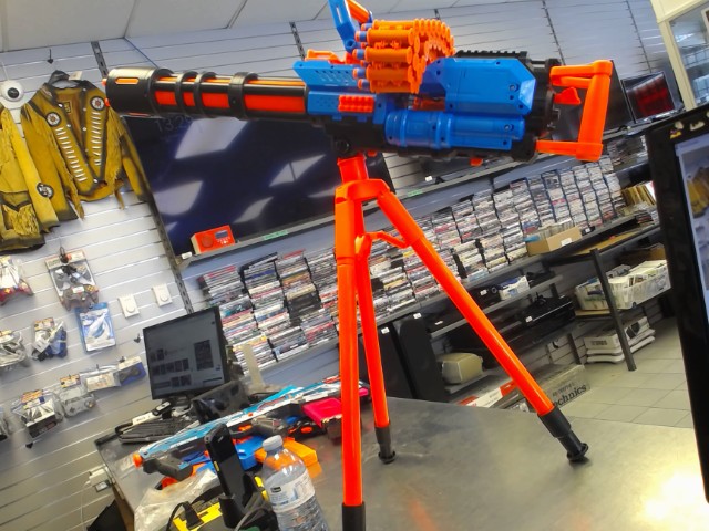 Motorized rage fired