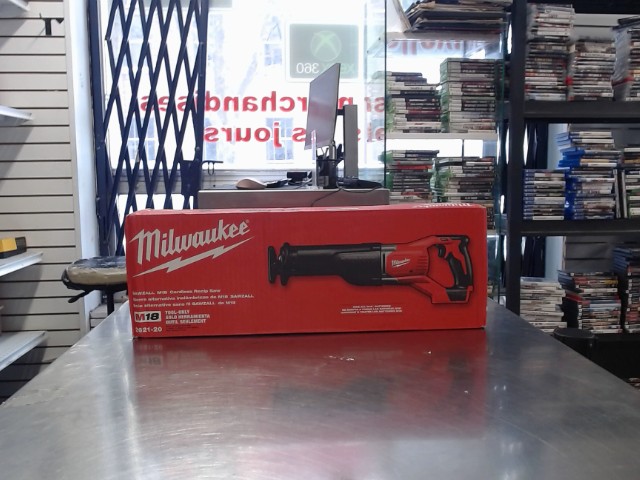 Milwaukee cordless recip saw