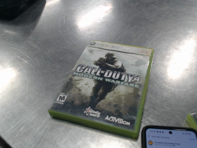 Call of duty 4 modern warfare xbox360