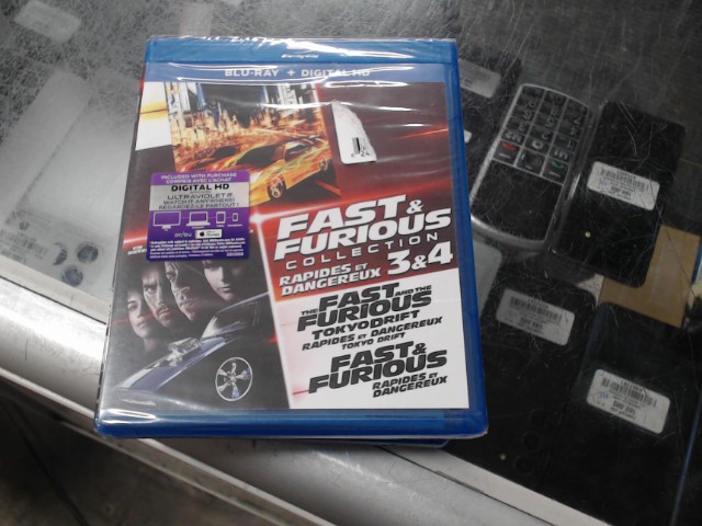 Fast a furious collection 3 et 4