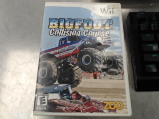 Jeu wii bigfoot collision course