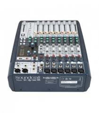 Console de sons dans case gris