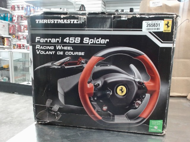 Vollant et pedal;es pour game