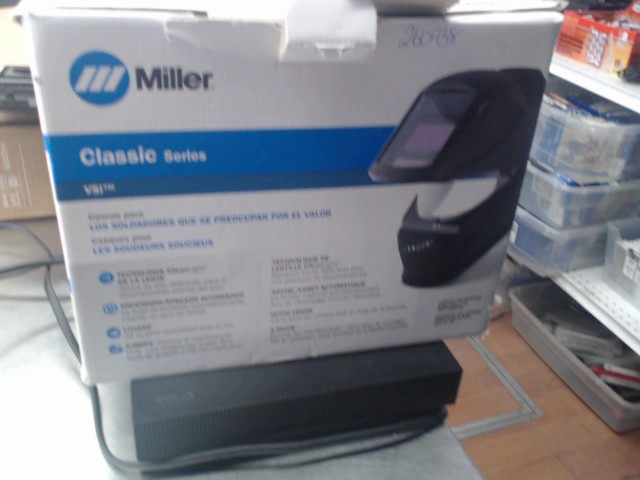 Casque de soudure + boite