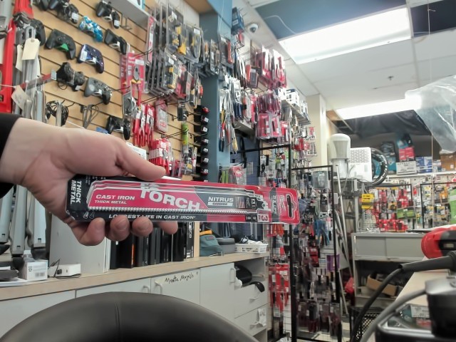 Pk blade nitr carb cast iron