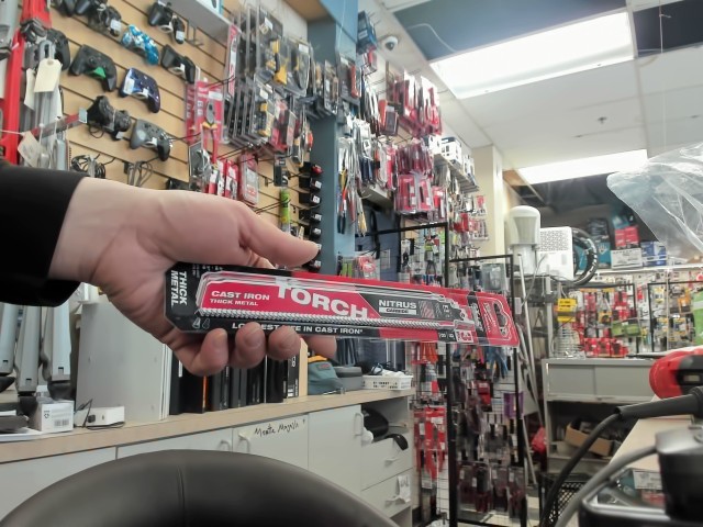 Pk blade nitr carb cast iron