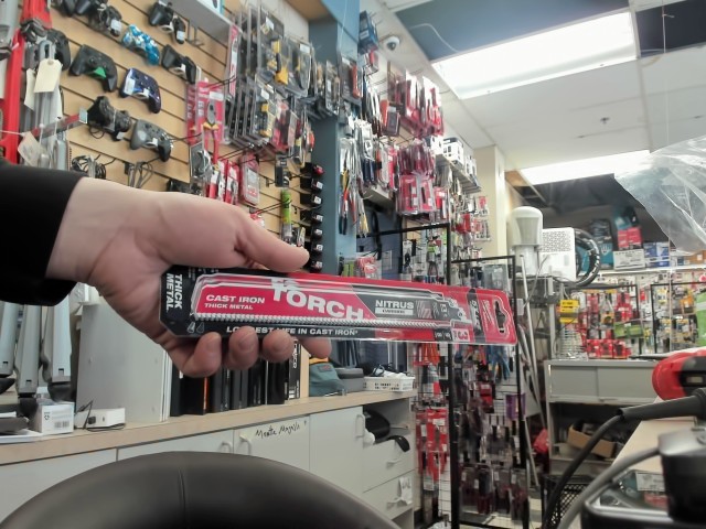 Pk blade nitr carb cast iron