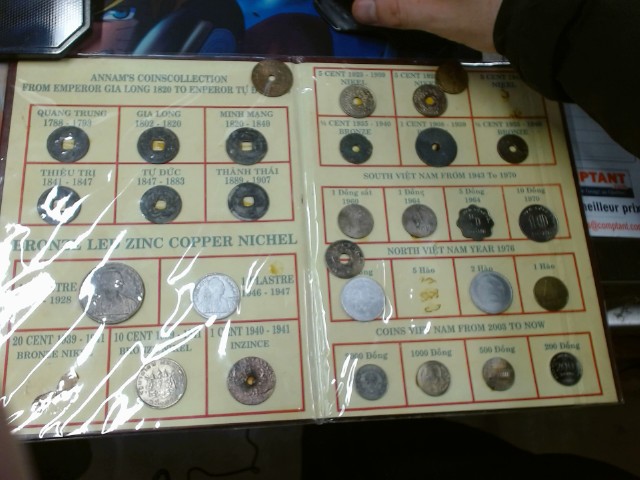 Indochine annam vietnam coin collection