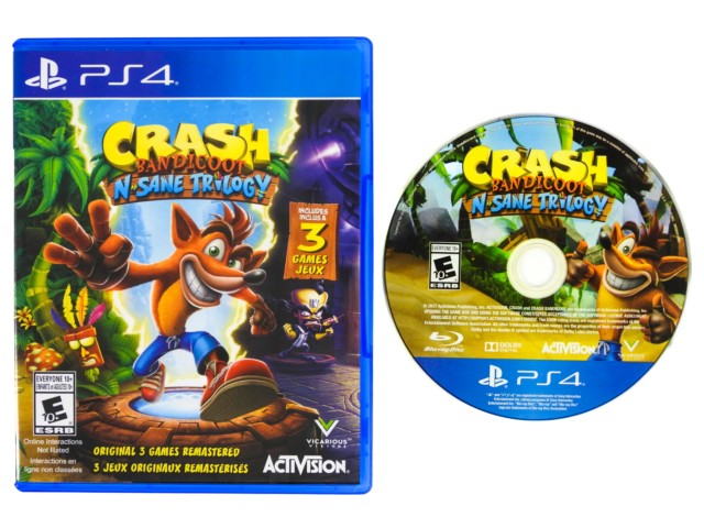 Crash dandicoot n sane trilogy