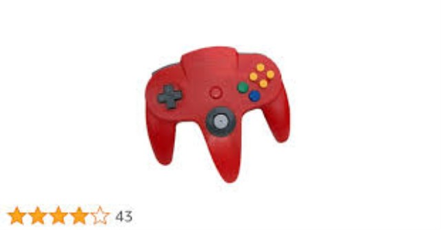 Fake mannete de n64 rouge