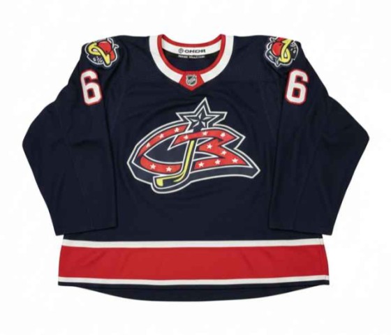 Chandail autographier rick nash #61