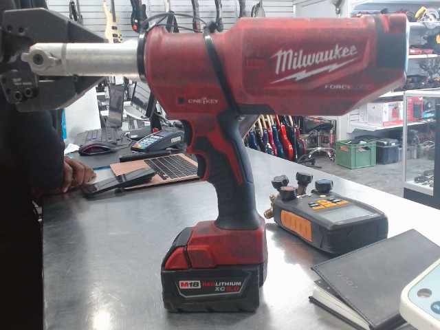 Cordless brushless force logic crimper