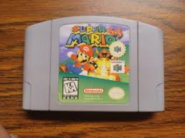 Nintendo 64 super mario 64 fake