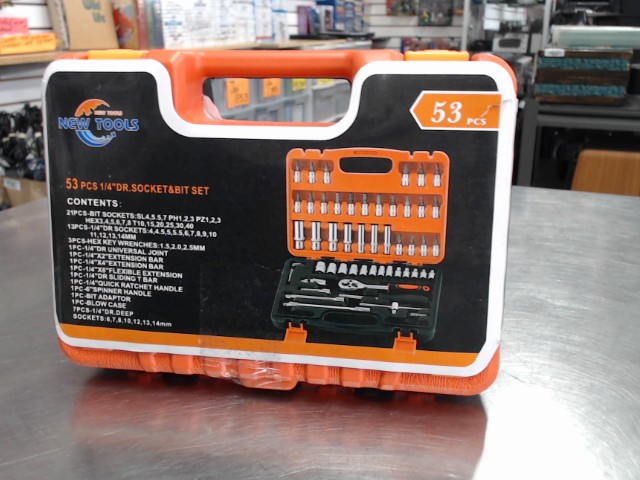 Kit de ratchet bit douille 53pc(neuf)