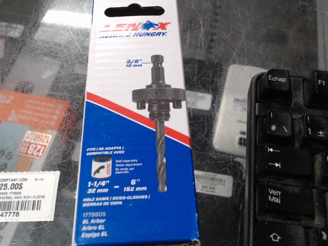 Compatibilit� universel pour scie-cloche