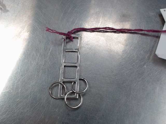 Porte cle en argent 925 5.8g