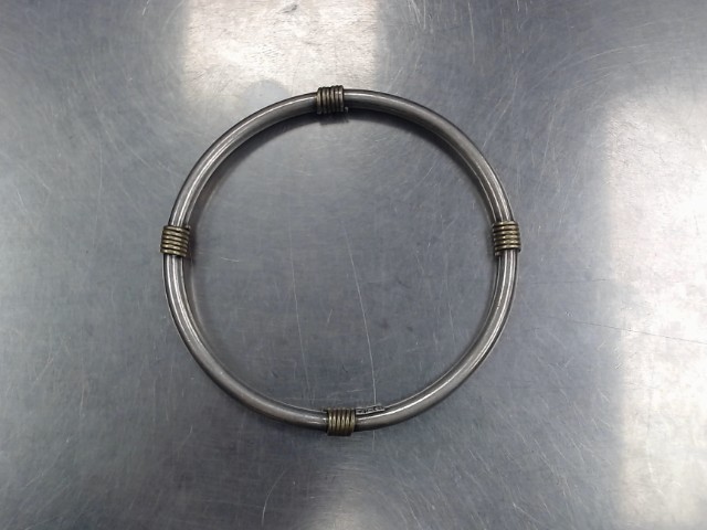 Bracelet silver jonc bicolore 15g