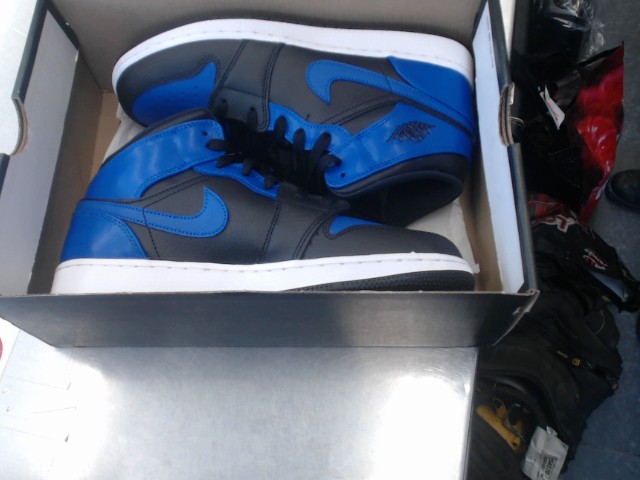 Nike jordans air 1 mid (gs) bleu