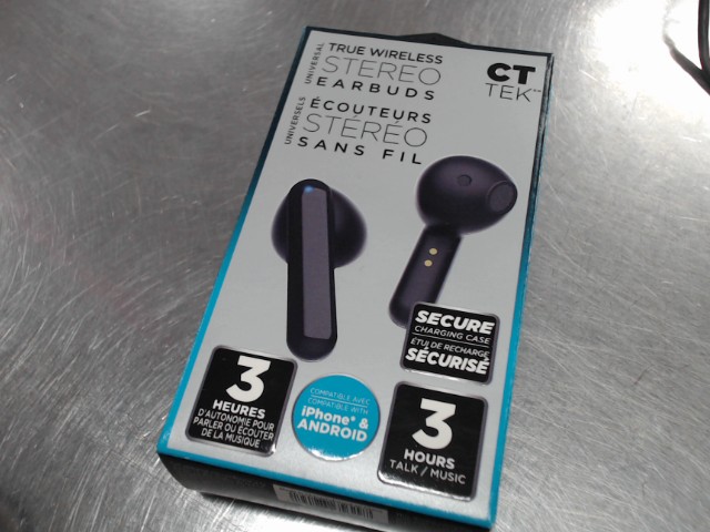 Paire ecouteur bluetooth (neuf)