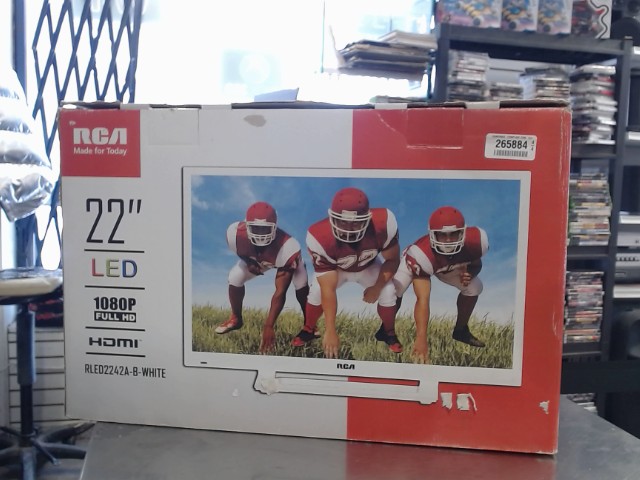 1080p full hd led tv in box white