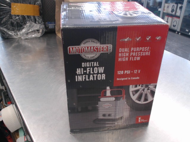 Gonfleur � d�bit �lev� num�rique vieux