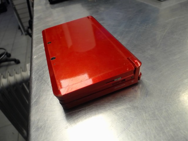 Console nintendo 3ds rouge (no chargeur)