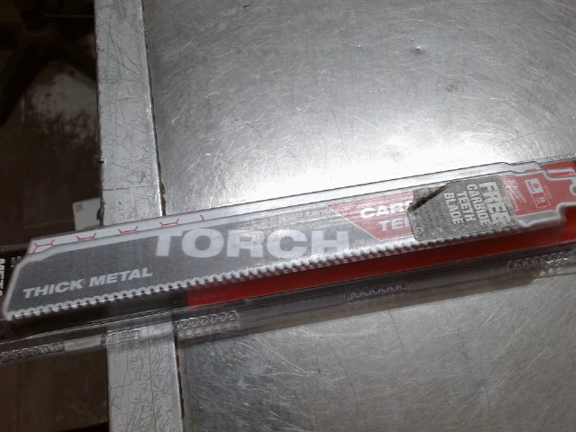 Pack 6 blade sawzall carbide tickmetal