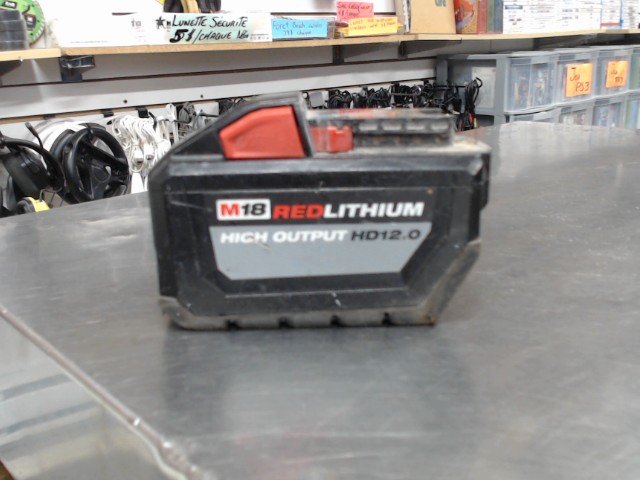 Batterie 18v (12a.h)