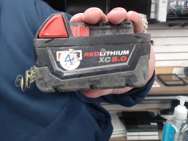 Batterie milwaukee 5ah