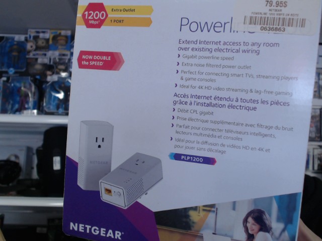 Powerline 1200 mbps en boite