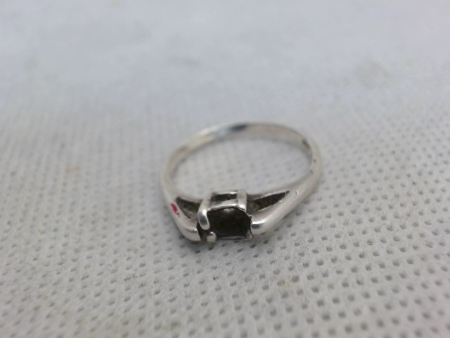Bague en argent 925 manque pierre
