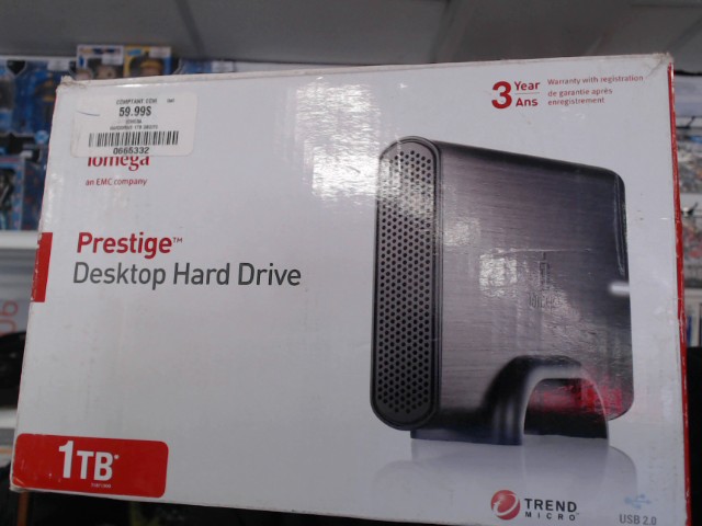 Harddrive 1tb dboite