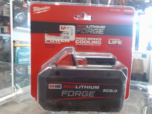 Milwaukee xc8.0ah forge new