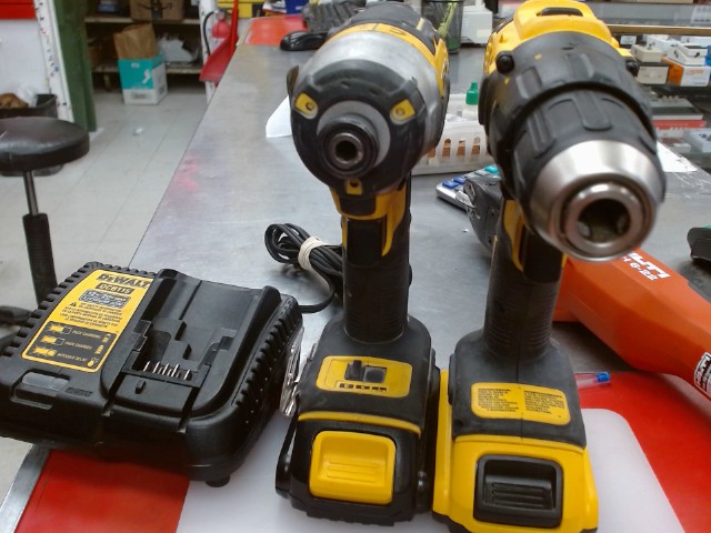 Perceuse+impact+2 batterie chargeur