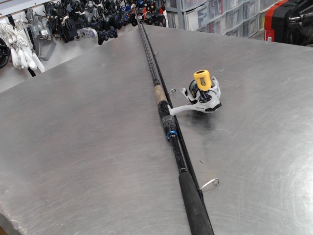 Canne peche+reel abu garcia jordan lee20