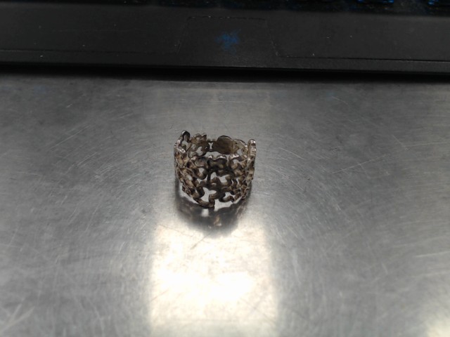 Bague silver 925 motifs arrondi