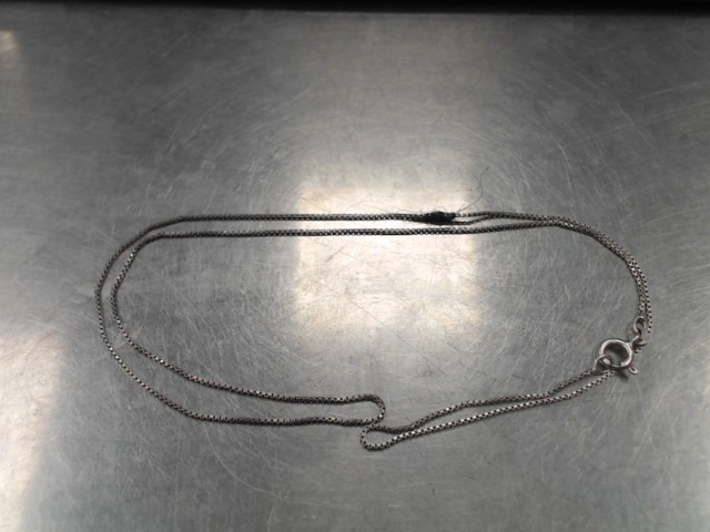 Chaine silver 925 maille cubique fine