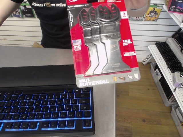 Lames bimetalliques 3pc universal fit