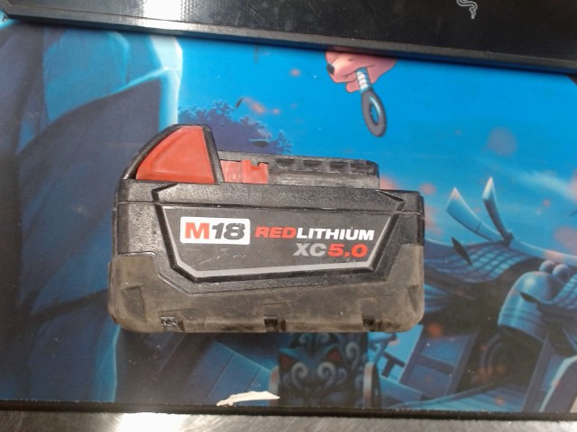 Milwaukee xc5.0ah m18