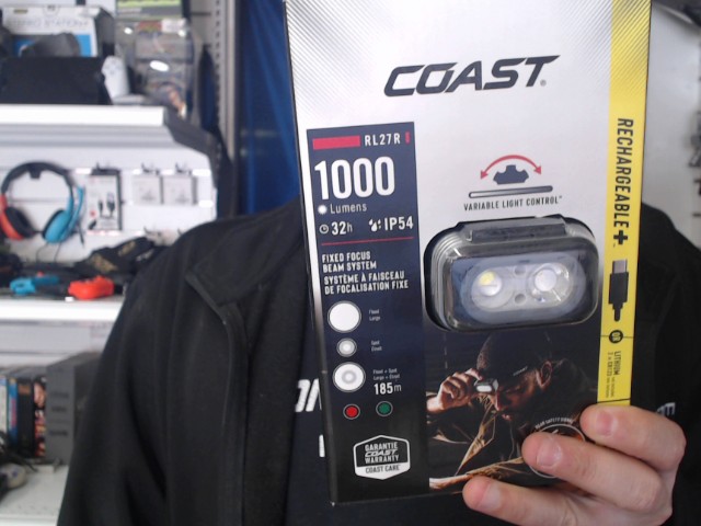 Lampe frontale 1000 lumens