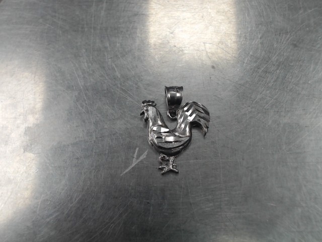 Breloque silver 925 coq